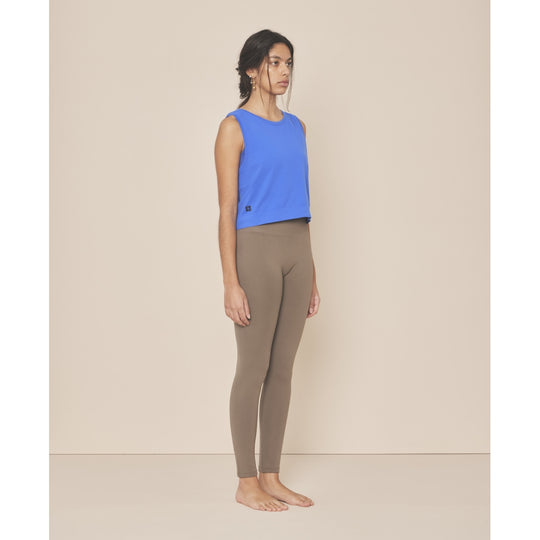 Moonchild Yoga Wear Box Tank Top Seamless Tops Indigo