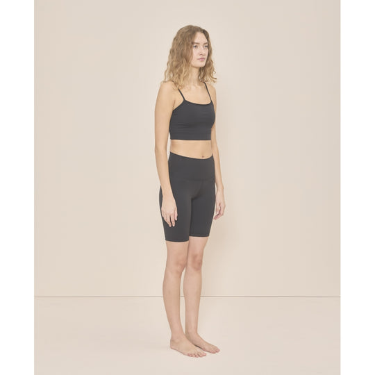 Moonchild Yoga Wear Lunar Luxe Bra Top Lunar Luxe Top Black Iris