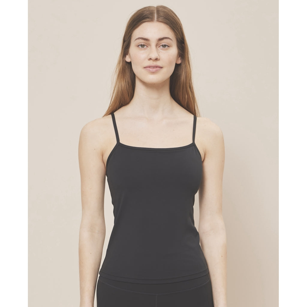 Moonchild Yoga Wear Lunar Luxe Cami Lunar Luxe Top Black Iris