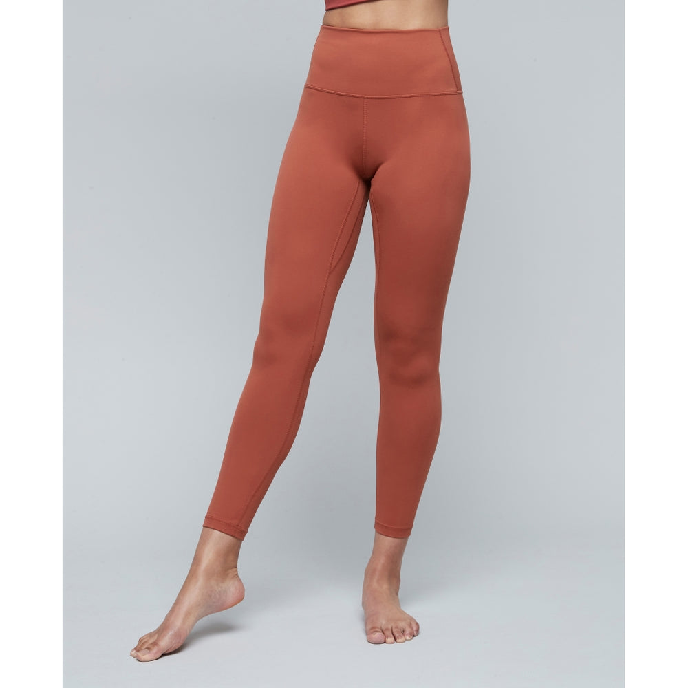 Moonchild Yoga Wear Lunar Luxe Legging 26" Legging Burnt Sienna