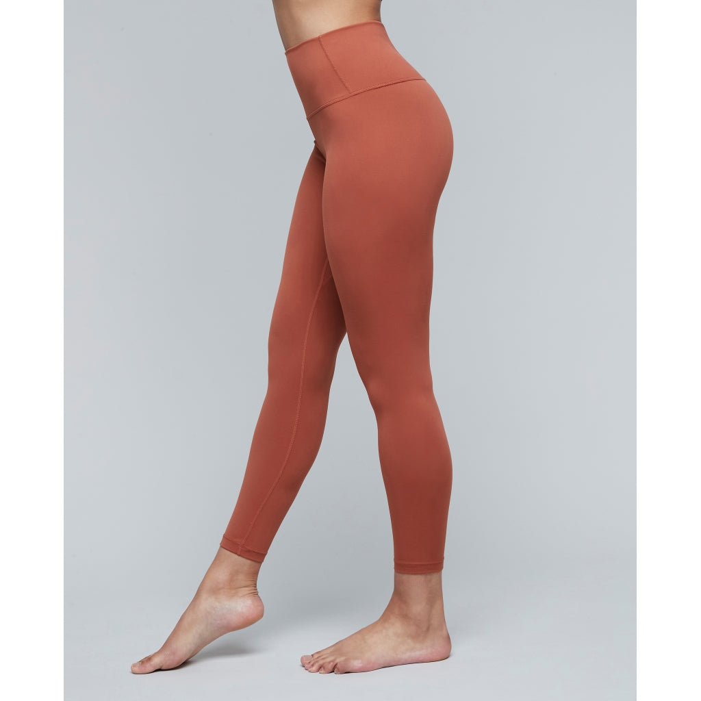 Moonchild Yoga Wear Lunar Luxe Legging 26" Legging Burnt Sienna