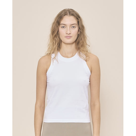 Moonchild Yoga Wear Moon Tank Top Seamless Tops White