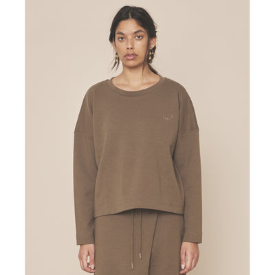 Moonchild Yoga Wear Moonchild Box Sweatshirt Loungewear Storm