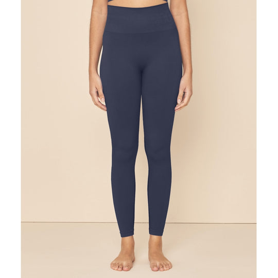 Moonchild Yoga Wear Soft Rib Seamless Legging Seamless Leggings Navy Blue